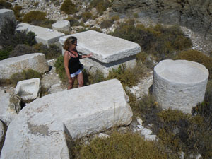 Panoramica della spiaggia di Mesachti